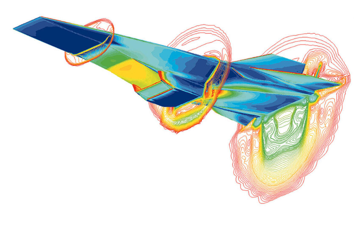 RAMJET e SCRAMJET: quando la propulsione si spinge oltre (parte 1) - PH: nasa.gov, simulazione a Mach 7 su X-43