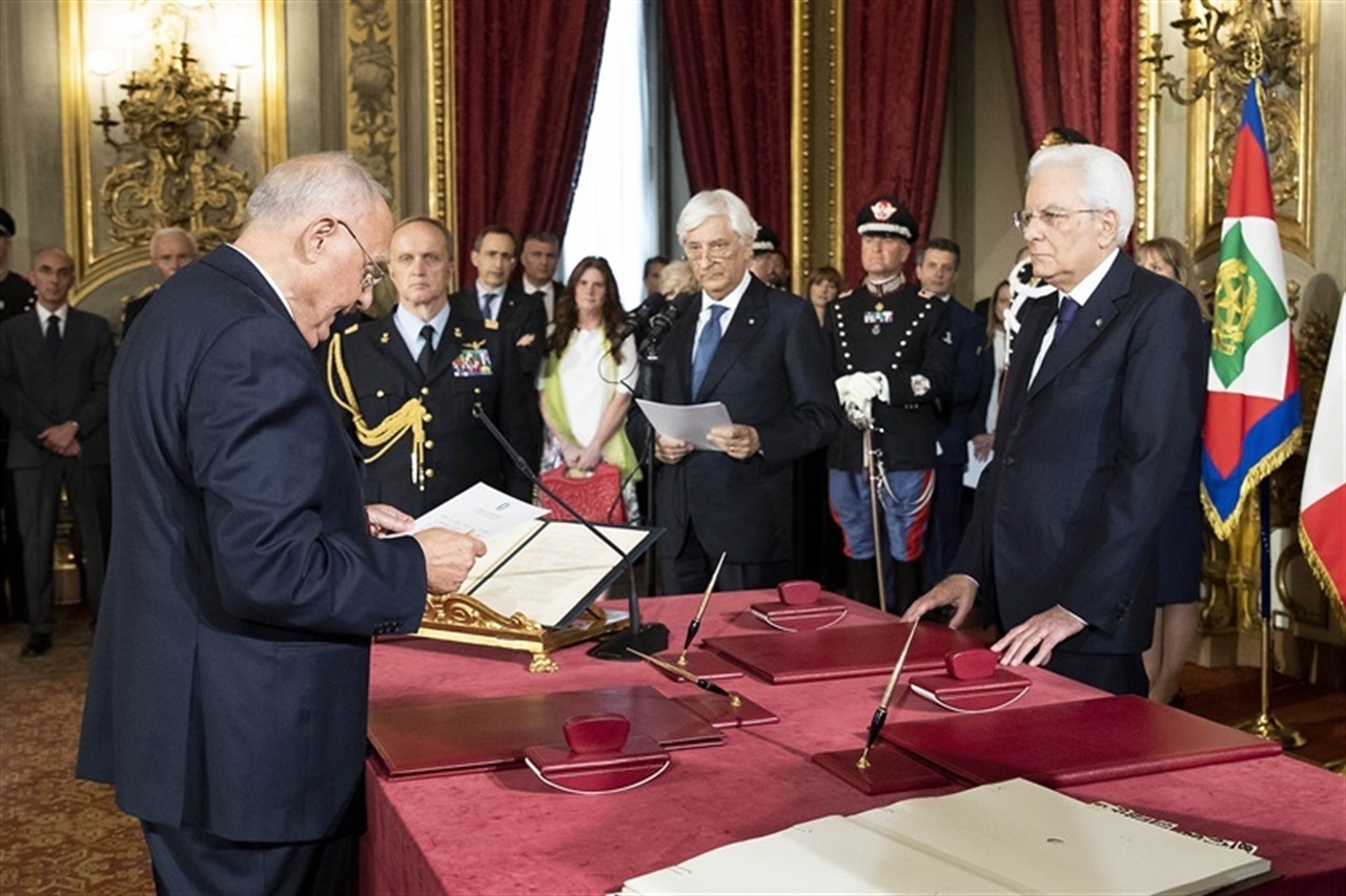Il giuramento come ministro