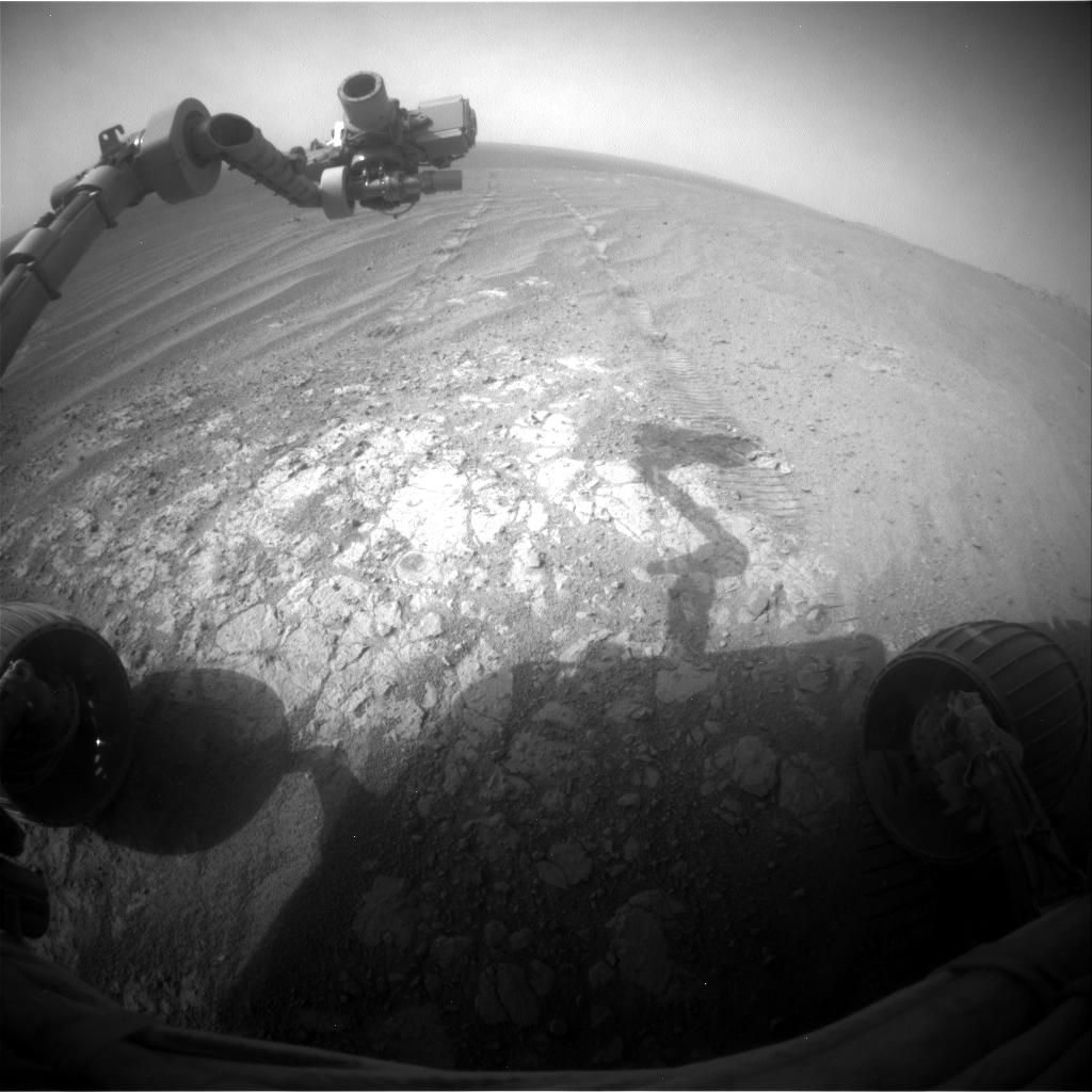 Le ombre di Opportunity su Marte. Credits: NASA
