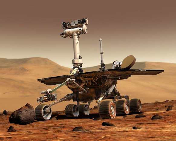 Rover Opportunity. Credits: NASA