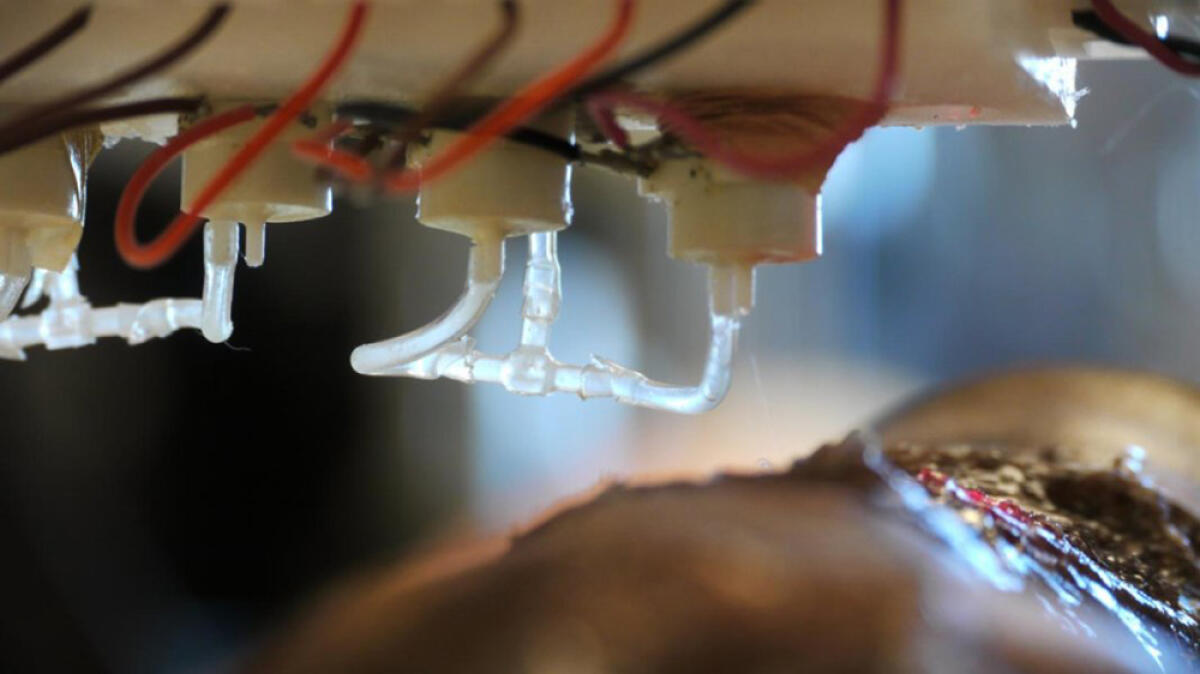 Una biostampante portatile per riparare le ferite - Particolare della biostampante. Photo: Wake Forest Institute for Regenerative Medicine