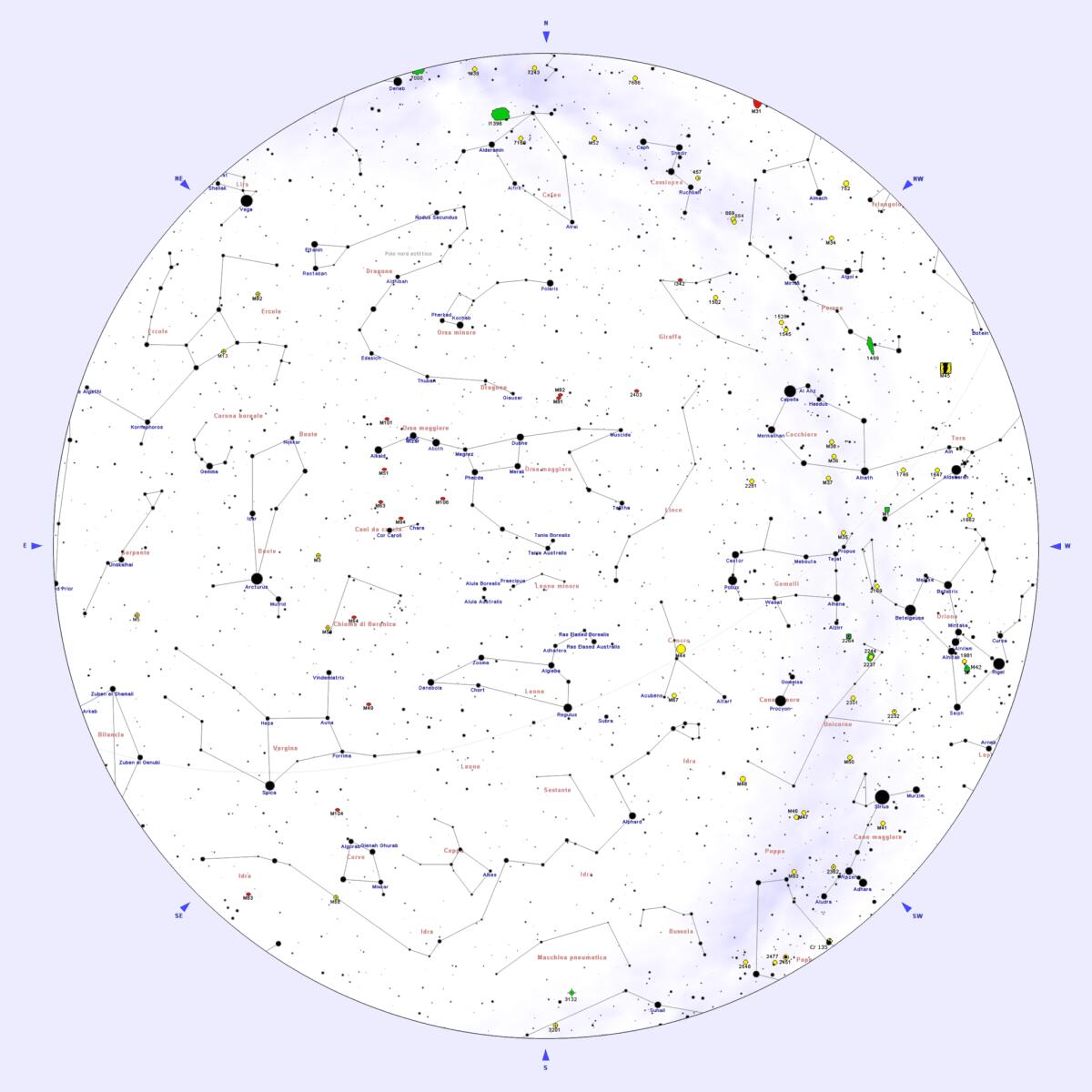 Il cielo spettacolare della primavera 2019 - Panoramica del cielo di Marzo.

Crediti: www.upload.wikimedia.org