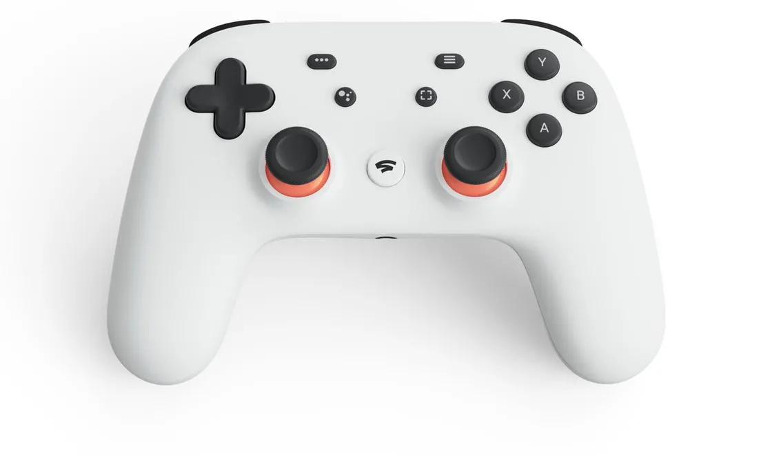Il controller Google a supporto di Stadia. Credits: www.theverge.com