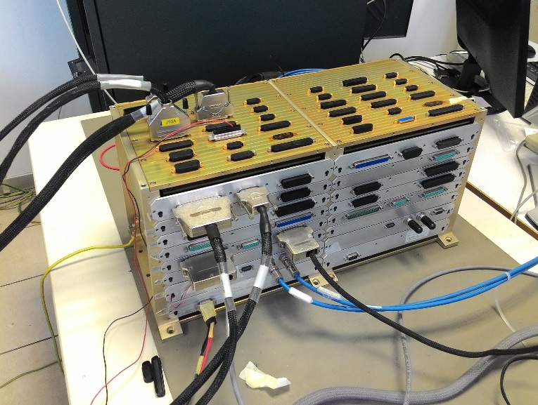 Hardware del satellite PRISMA. Credits: ASI