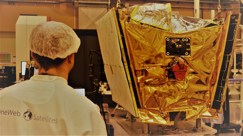 Credits: OneWeb Satellites.