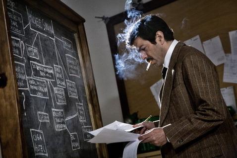 Pierfrancesco Favino nei panni di Ambrosoli in "Qualunque cosa succeda"