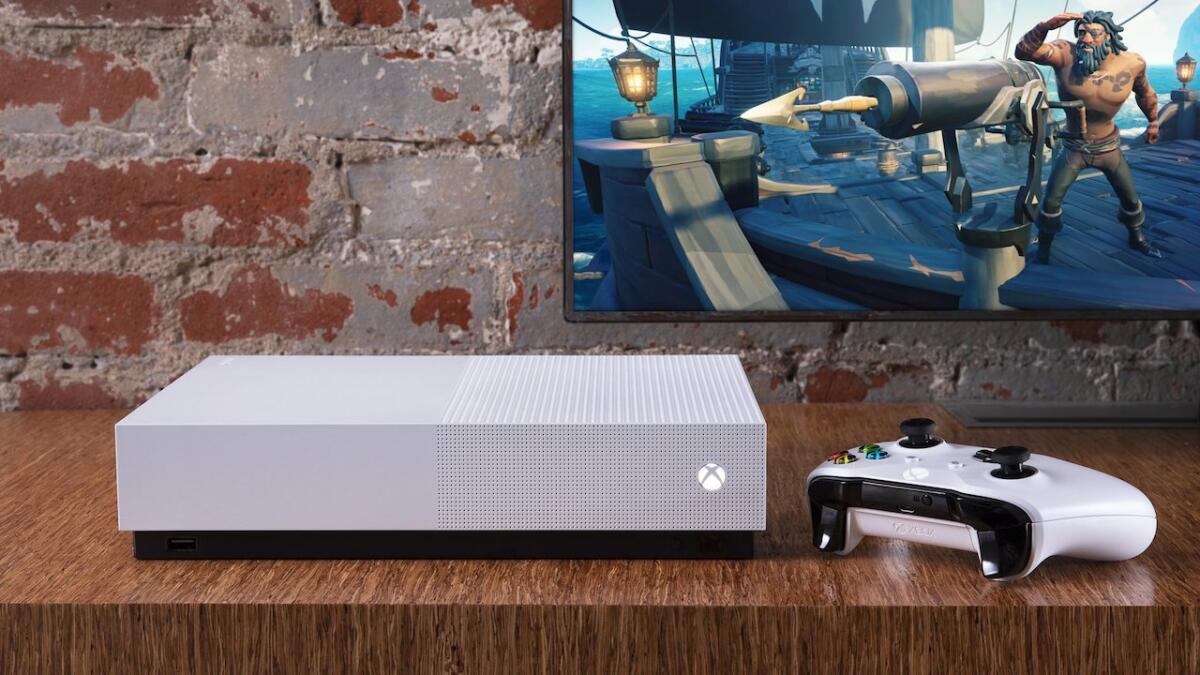 Xbox One S All-Digital Edition e il supporto interno al lettore ottico - 