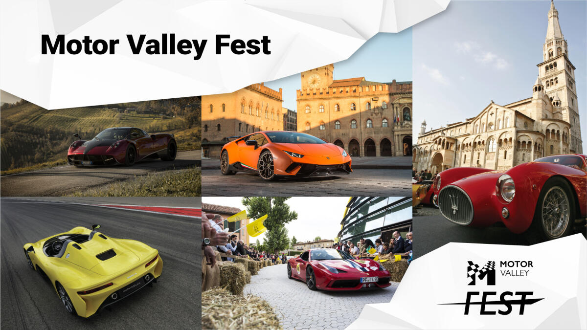 Modena, Motor Valley Fest 2019: al via la Prima edizione - motorvalley.it