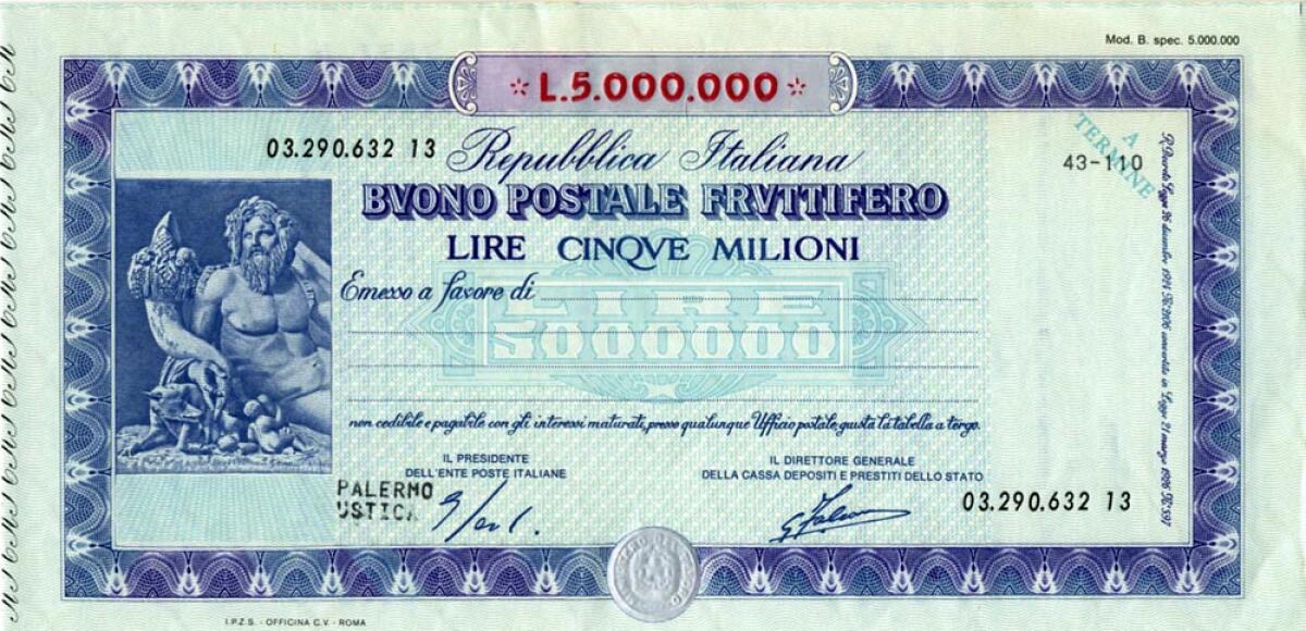 Buoni fruttiferi: un'avventura all'italiana - buoni fruttiferi postali