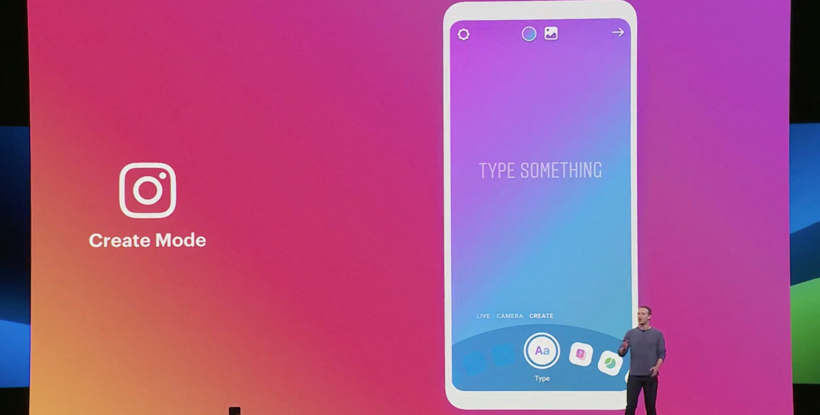Create Mode su Instagram. Credits: 9to5mac.com