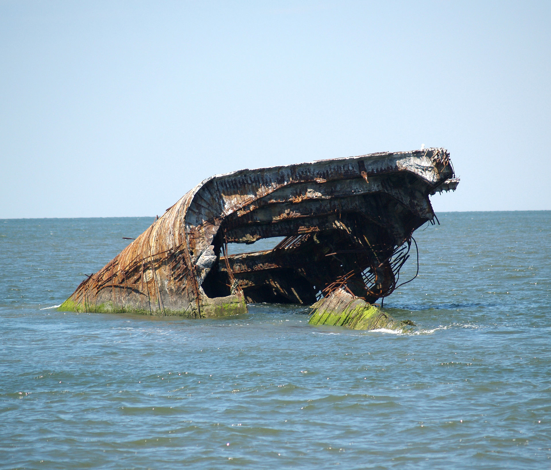 Relitto della SS Atlantus PH: By Luigi Novi, CC BY 3.0, https://commons.wikimedia.org/w/index.php?curid=42617862© Luigi Novi / Wikimedia Commons.