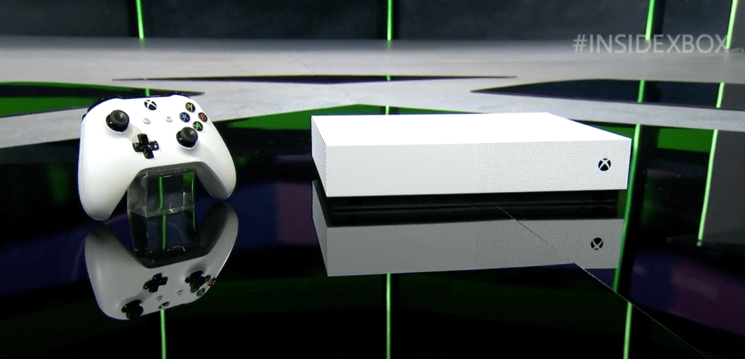 Xbox One S All-Digital Edition. Credits: Microsoft