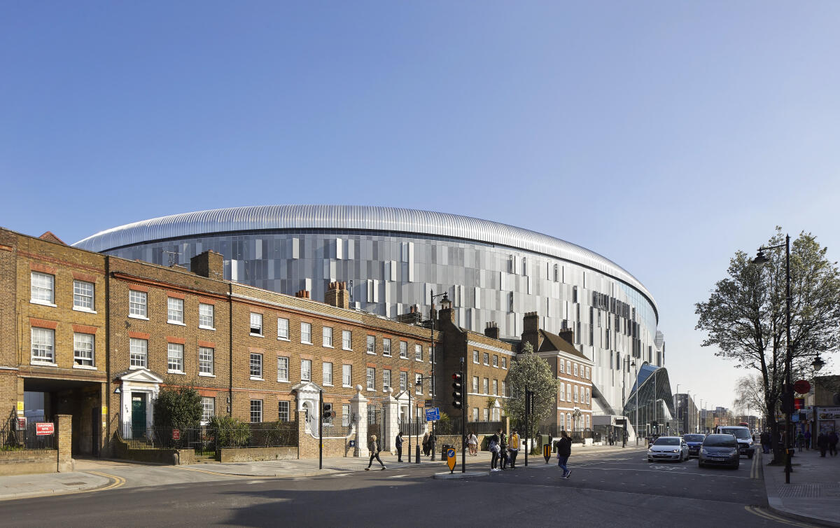 Tottenham Hotspur Stadium, il più all'avanguardia di Londra - - tutti i file progettuali sono scaricabili da un cloud aperto dello studio Populus -