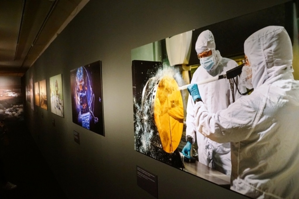 Alla mostra, le missioni future per i nuovi telescopi.Crediti: www.comune.pisa.it