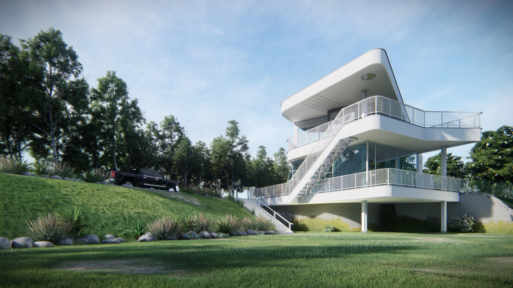 Un esempio di render realizzato con Lumion. PH: archdaily.com