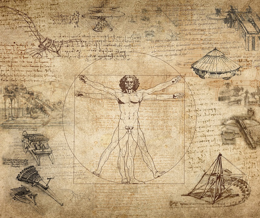Uomo vitruviano di Leonardo da Vinci
