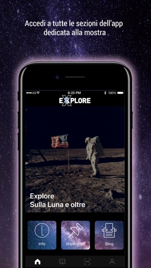 L'app che arricchisce la mostra.Crediti: itunes.apple.com