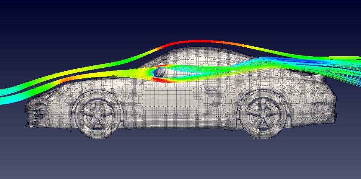 Test aerodinamico in galleria del vento: Porsche 996 sotto osservazione - 