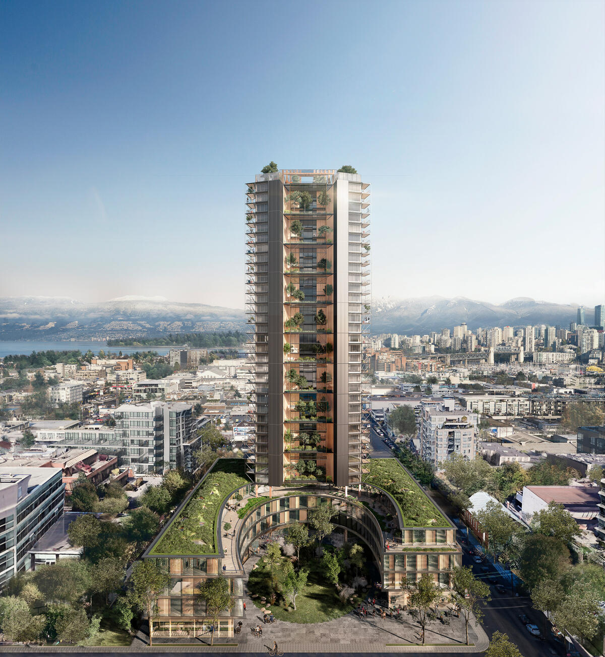 A Vancouver una torre ibrida legno-calcestruzzo - 