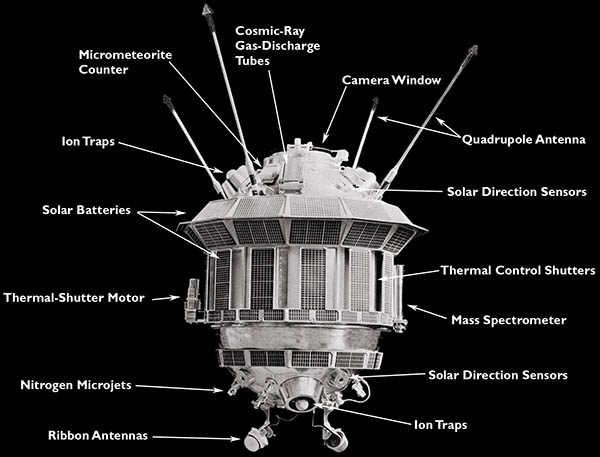 La sonda atterrata sull'altro lato della Luna.Crediti: www.br73.net