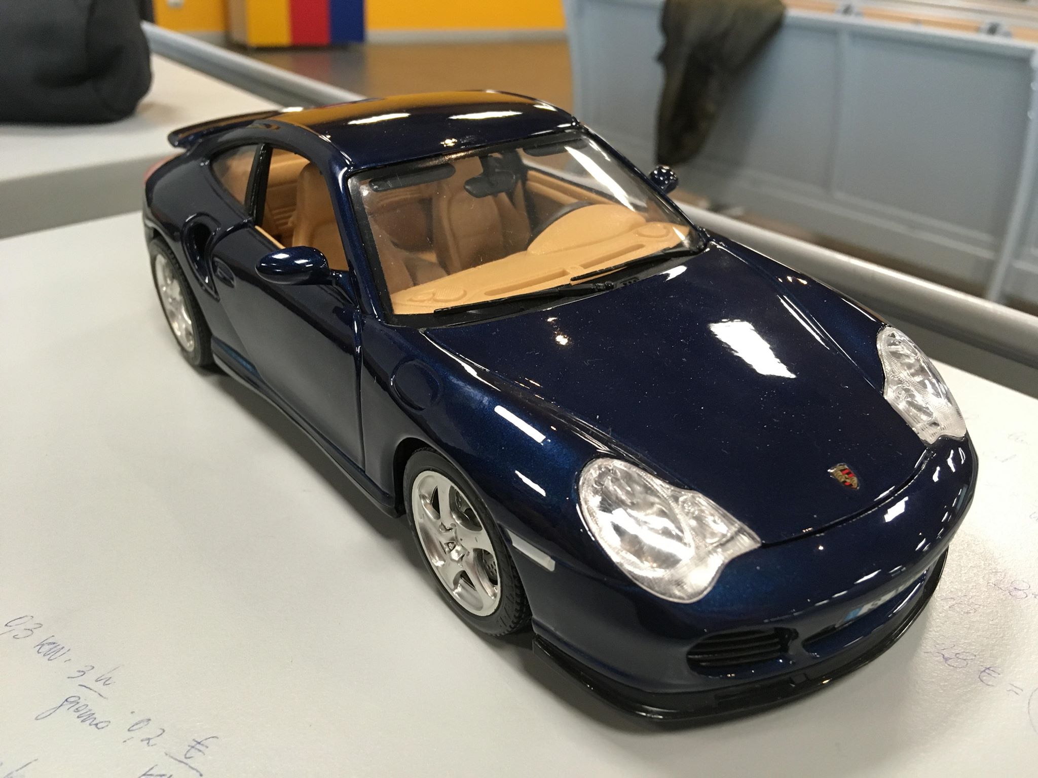 Modellino di Porsche 996