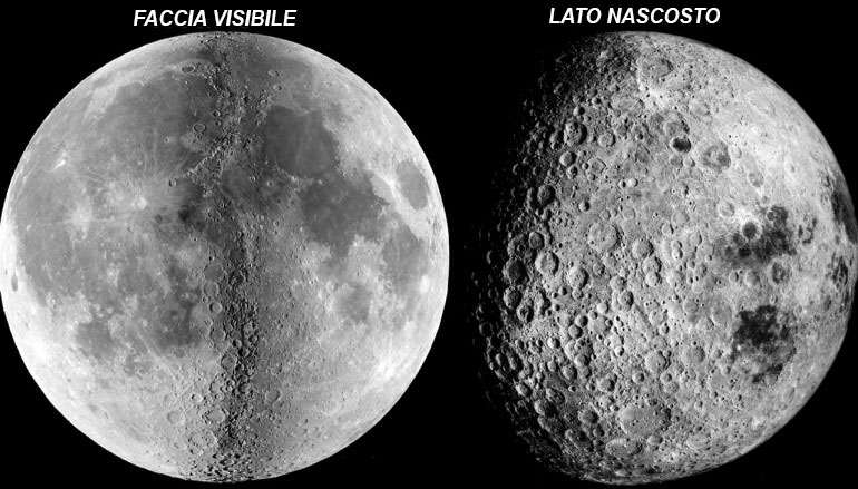 Le facce della Luna.Crediti: www.ilparanormale.com