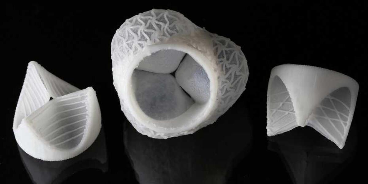 Valvole cardiache su misura in silicone stampate 3D: via ai primi test - valvole cardiache in silicone stampate 3d / Credits: ETH