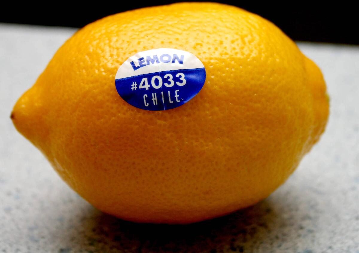 La bufala del codice PLU su frutta e ortaggi - Plu code, crediti: Digisam