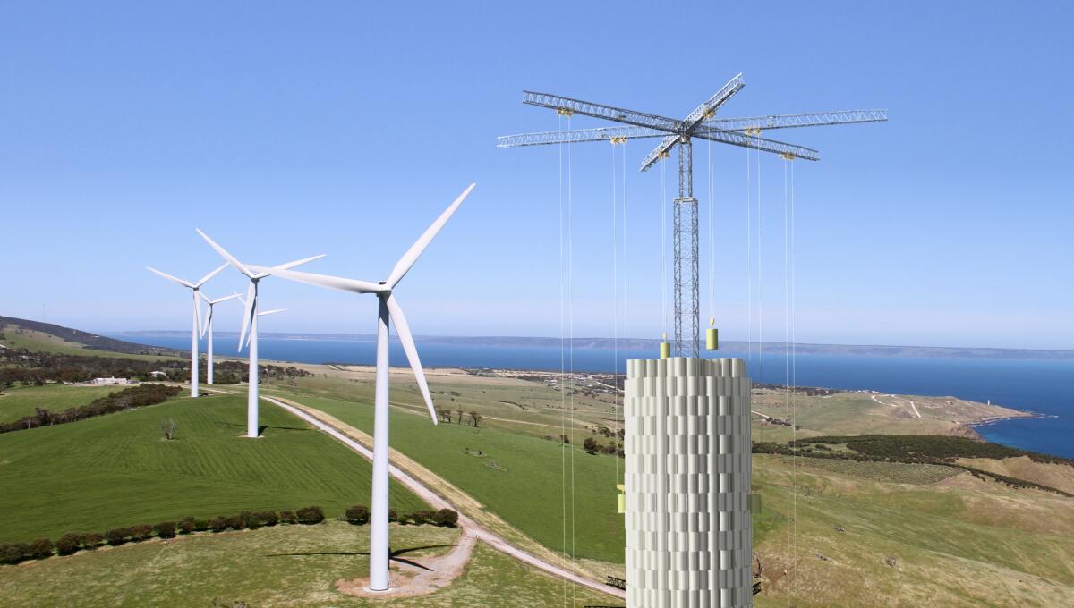 Accumulo del futuro? Una torre in cemento - power-technology.com