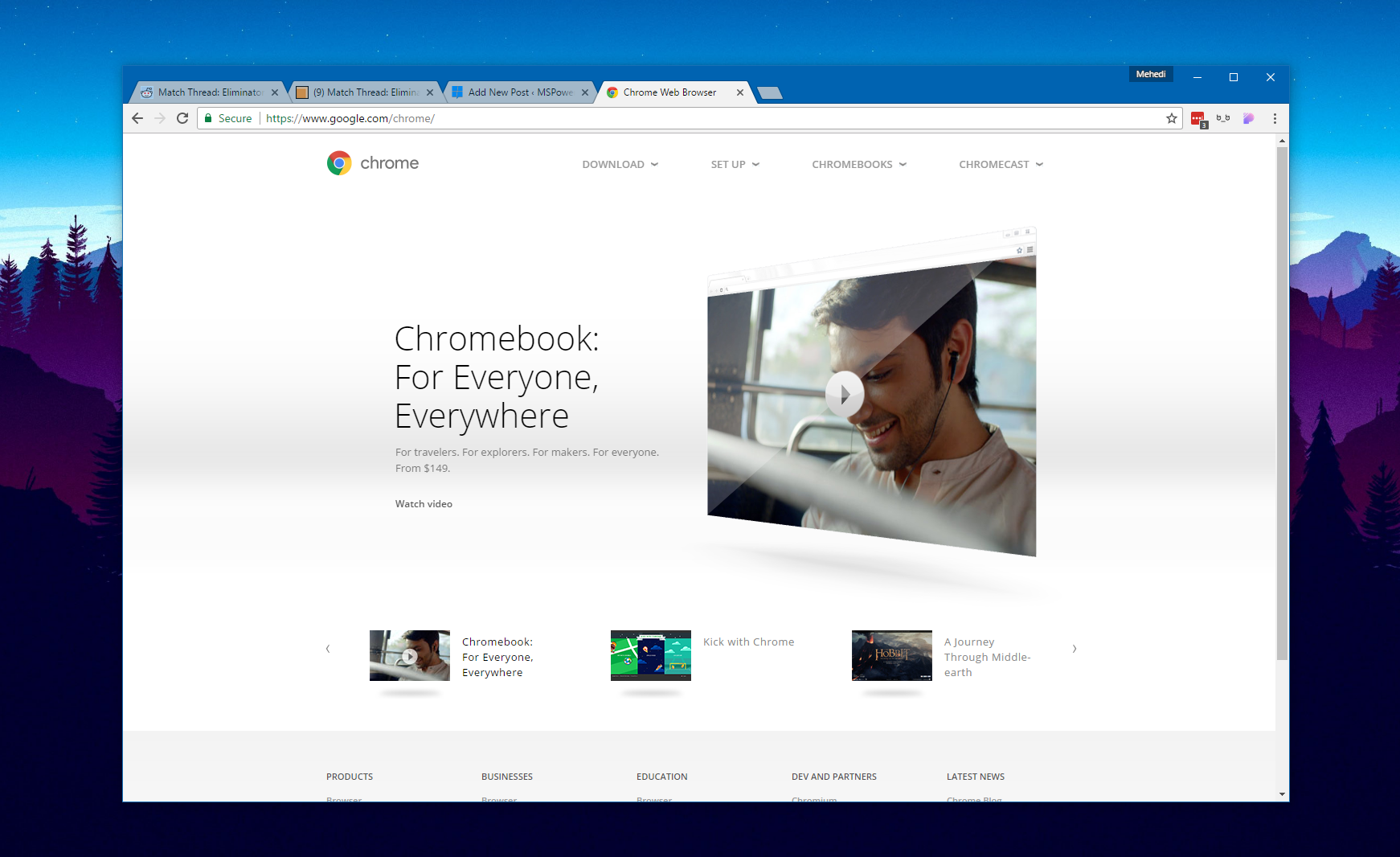 Google Chrome. Credits: mspoweruser.com