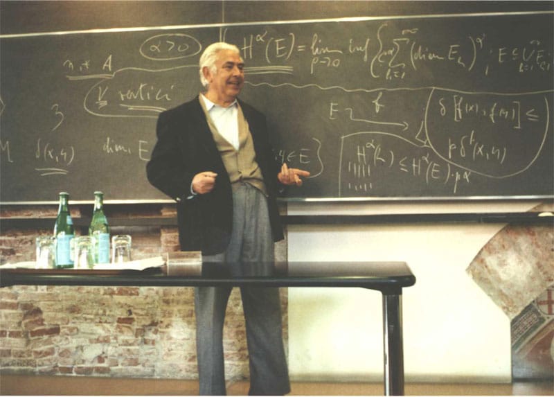 Ennio De Giorgi.Crediti: http://annalisasanti.blogspot.com/