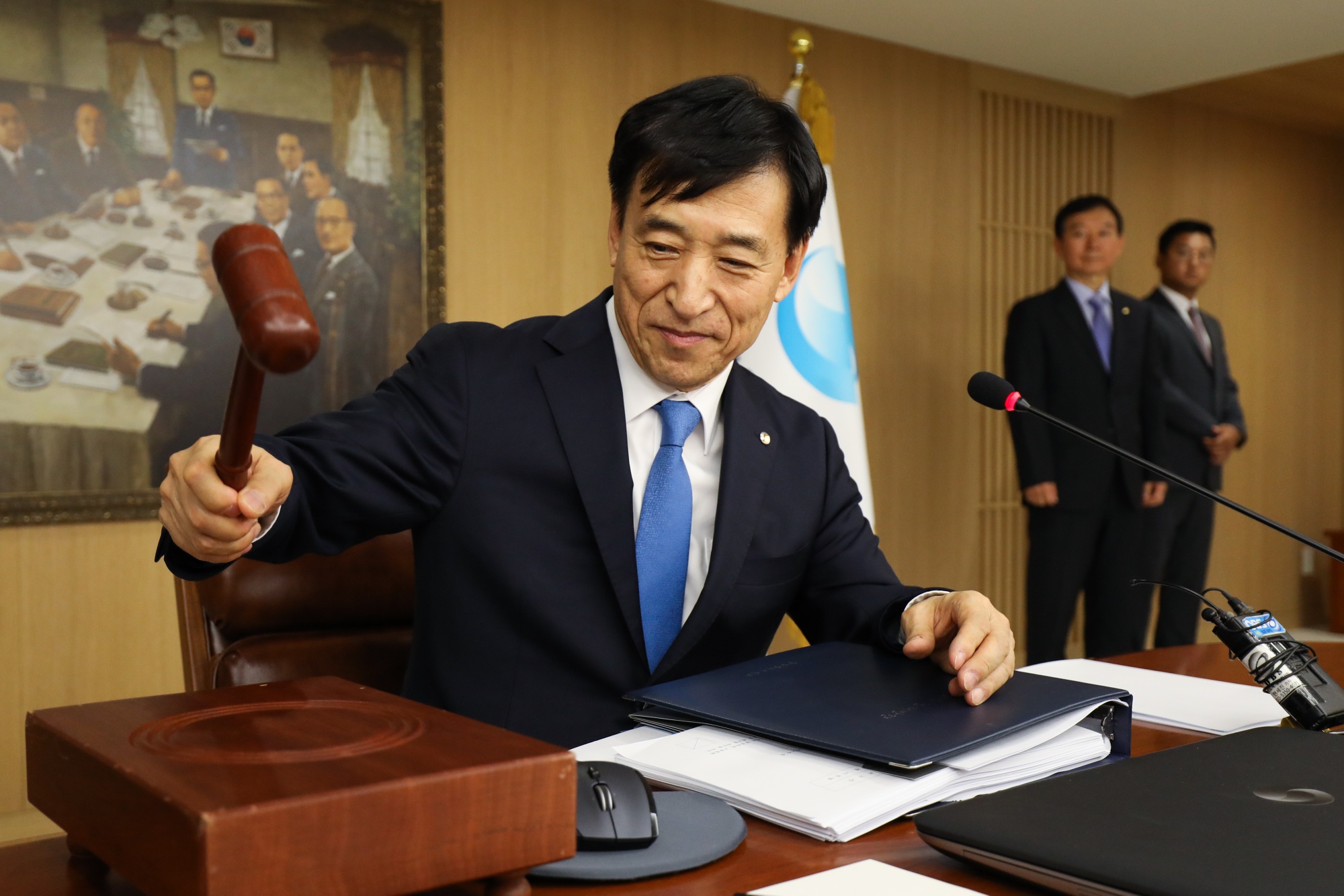 Lee Ju-yeol, presidente della BOK a Luglio, Fonte: SeongJoon Cho/Bloomberg