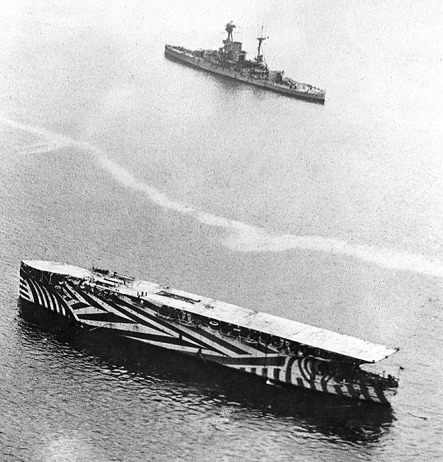 Portaerei Argus nel 1918