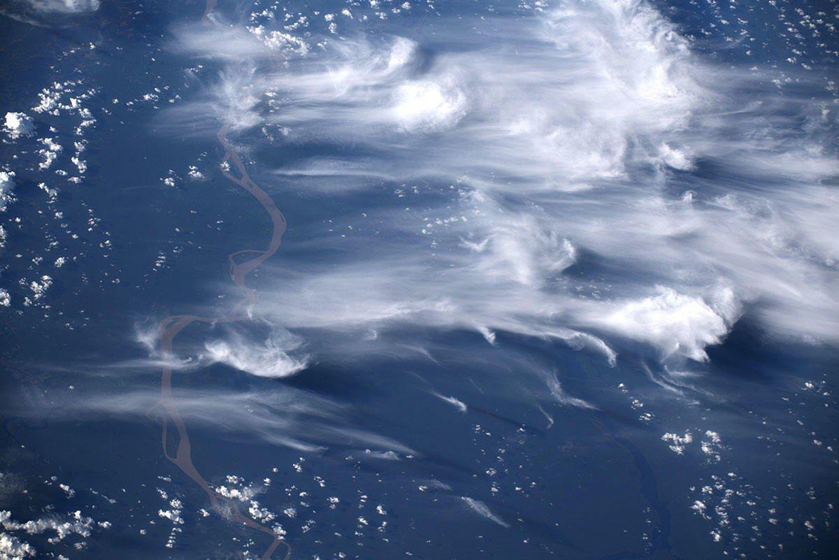 Foresta Amazzonica, Luca Parmitano: "Fumo per migliaia di chilometri" - Incendio Foresta Amazzonica, le foto di Luca Parmitano, crediti: Foto: ESA/NASA-L.Parmitano
