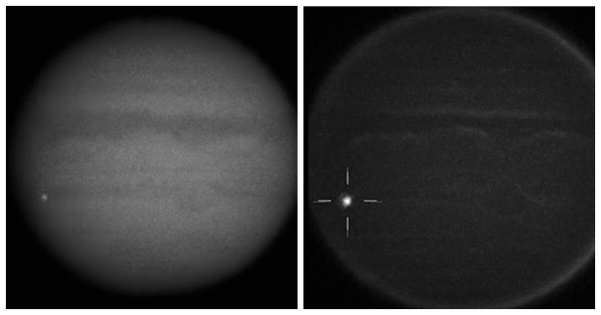 Astrofilo filma l'esplosione di un meteorite nell'atmosfera di Giove - 