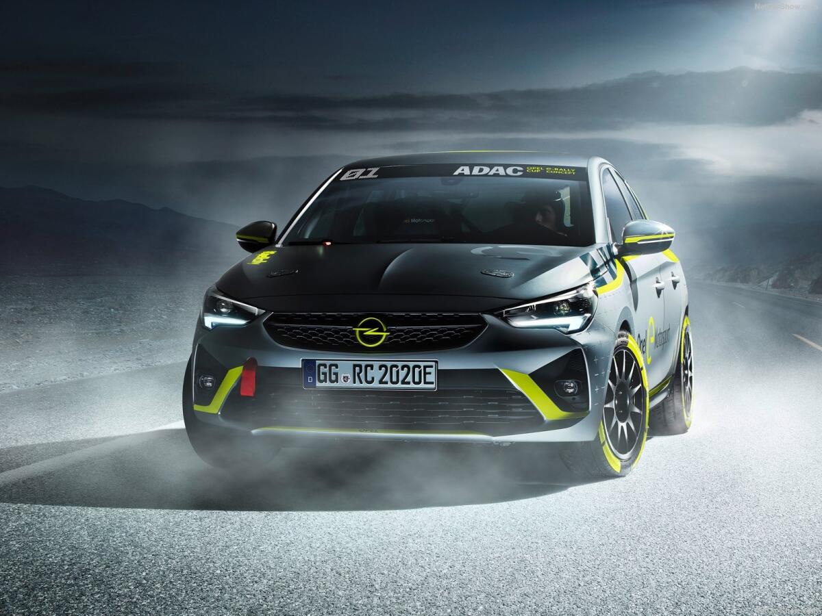 Opel Corsa-e Rally: la prima auto da rally elettrica del mondo - PH: netcarshow.com