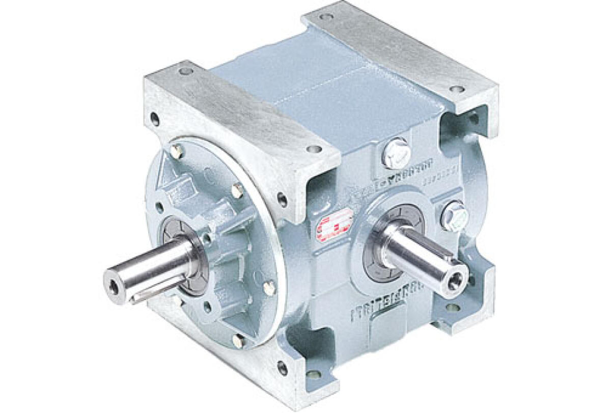 Sistema di trasmissione angolare - Rapporto di trasmissione ad angolo retto.
PH: Tecnicaindustriale.ot
