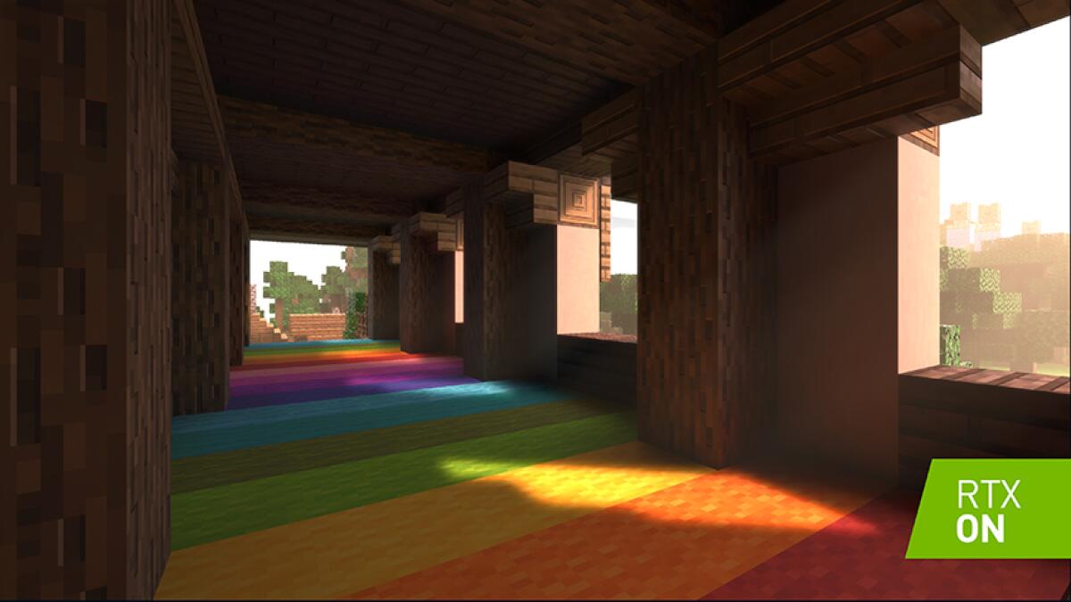 Minecraft con il Ray Tracing di Nvidia: mai stato così bello - 