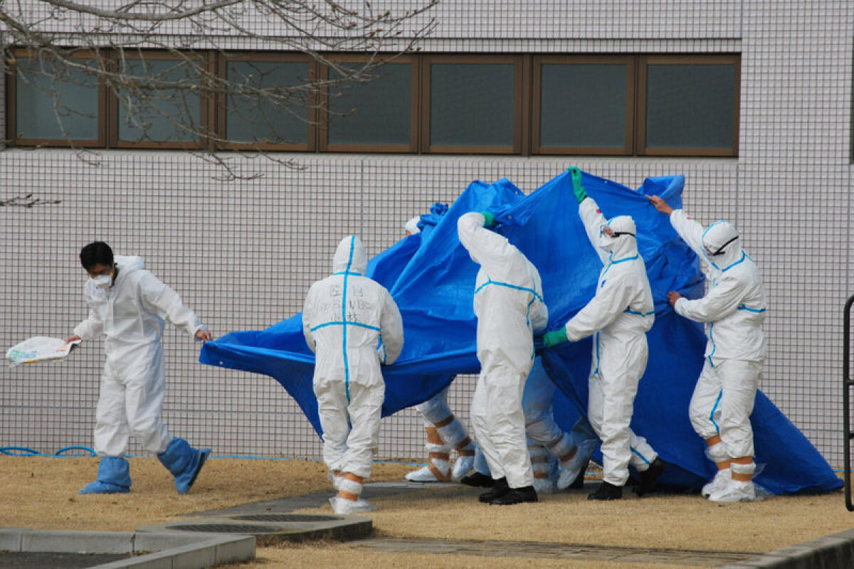 Incidente nucleare in Russia: i feriti sono radioattivi - Immagine rappresentiva, incidente nucleare di Fukushima, crediti: Jiji Press/AFP/Getty Images
