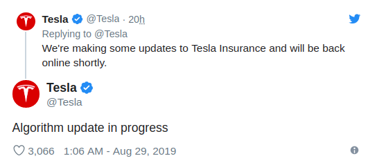 Tesla lancia la sua assicurazione, anzi no