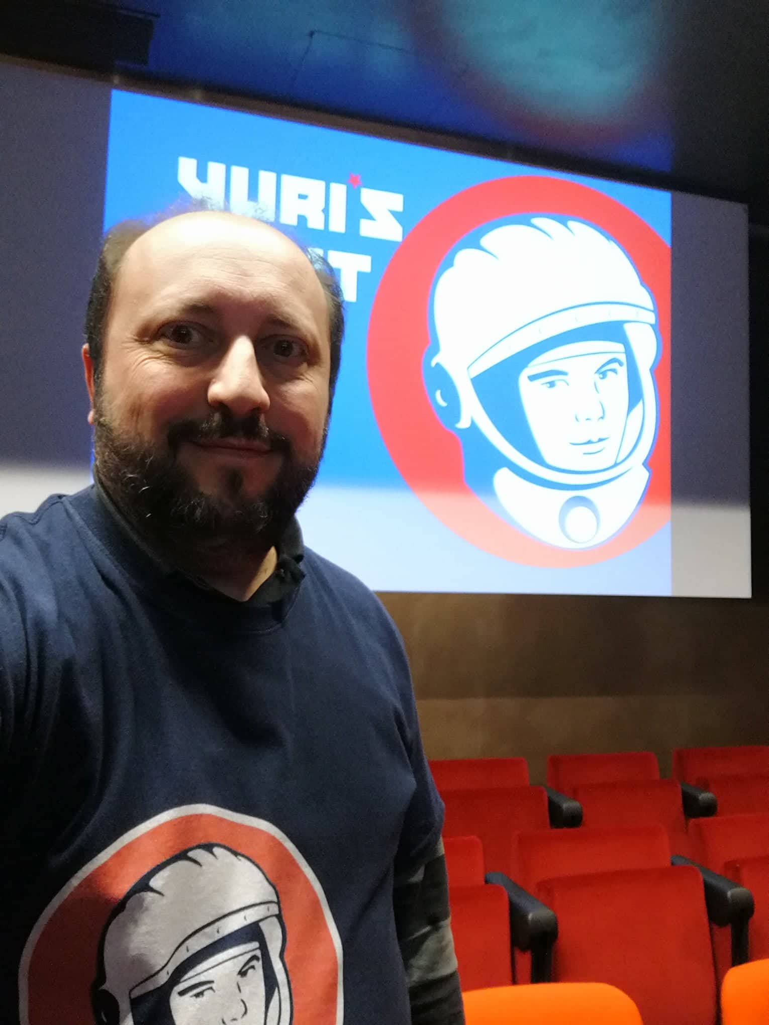 L'astrofisico e responsabile del Planetario dell'Unione Sarda Manuel Floris