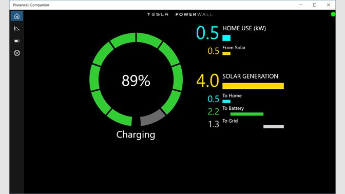 App Tesla PowerwallCredit: Microsoft.com
