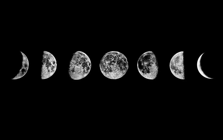 Fasi lunari: luna nera