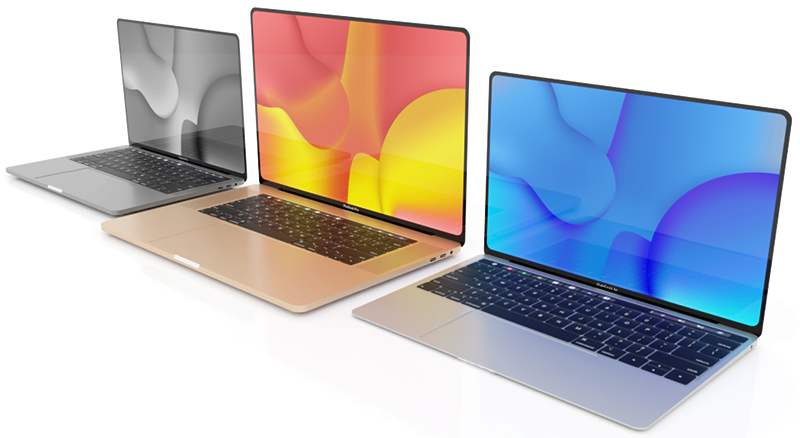 I nuovi Macbook Pro 16''. Credits: MacRumors