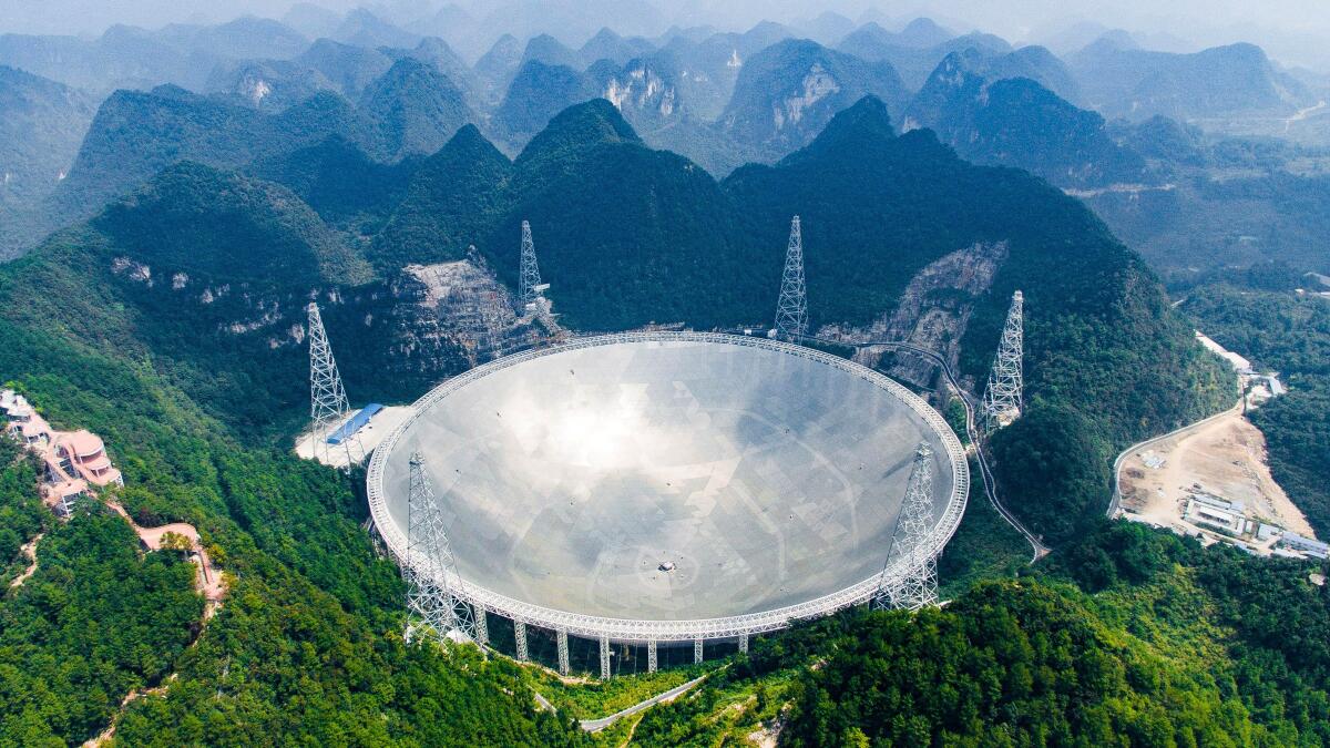 In Cina attivo ufficialmente FAST, il radiotelescopio più grande al mondo - 
