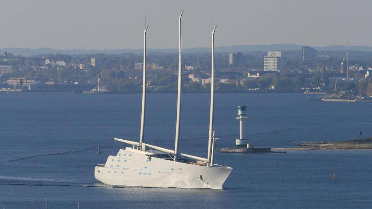 Lo yacht a vela più grande al mondo a Venezia - Lo yacht a vela più grande al mondo, nel Mar Baltico.