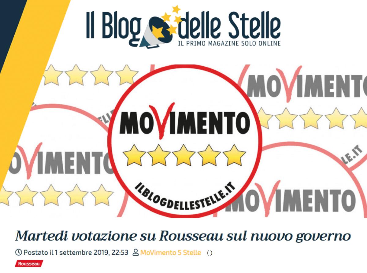 Piattaforma Rousseau: il voto degli iscritti M5S è sicuro? - 