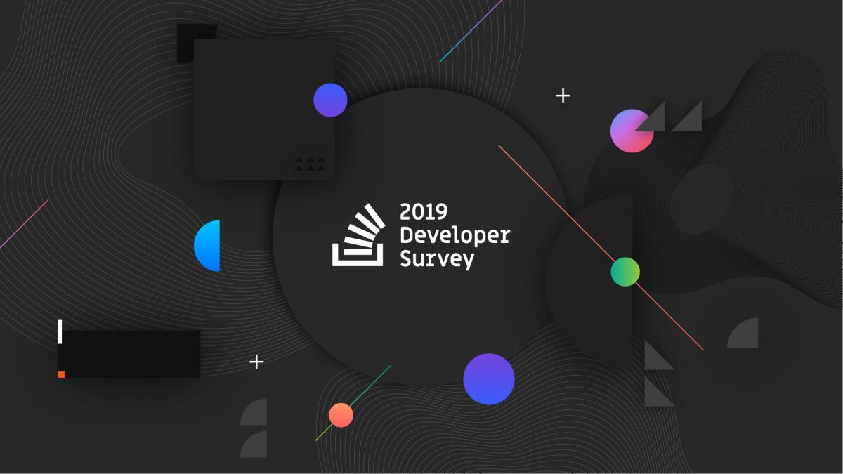 Stack Overflow Developer Survey 2019: il profilo dello sviluppatore - Stackoverflow developer survery. Credits: stackoverflow.blog