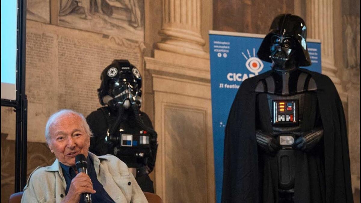 Piero Angela, Darth Vader e l'ingresso "stellare" al CICAP Fest - Piero Angela, crediti: CICAP