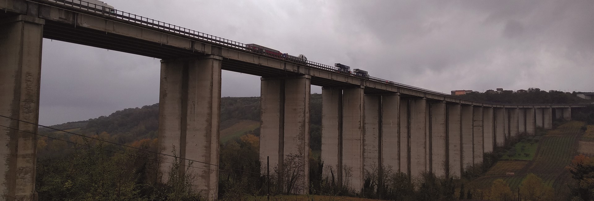 Il viadotto Moro, uno dei viadotti sotto inchiesta. PH: www.fieldsrl.it